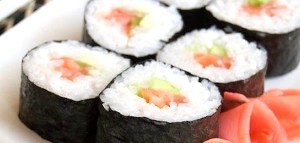 Роллы Футомаки с креветками