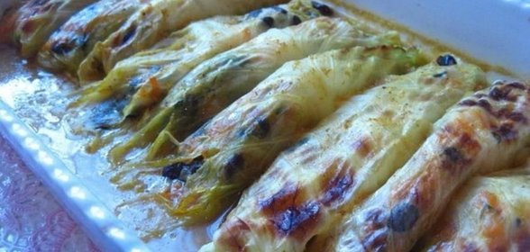 Вегетарианские голубцы