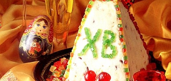 Пасха из молока