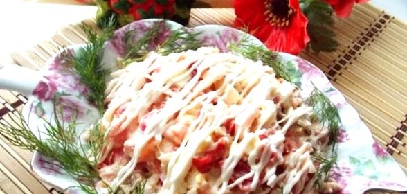 Салат Красный