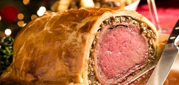 Говядина «Веллингтон» с паштетом