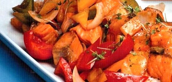 Форель в кисло-сладком соусе