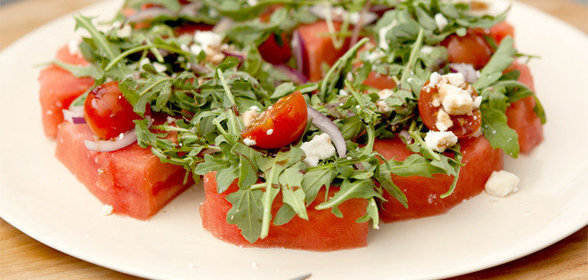 Арбузный салат