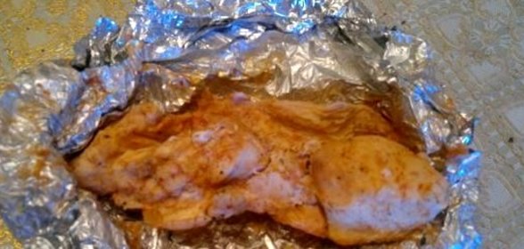 Куриная грудка в медовом соусе