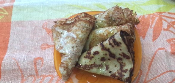 Блинчики на ряженке