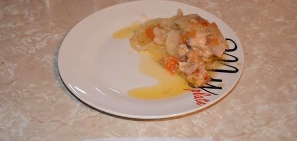 Курица с помидорным соусом