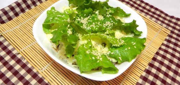 Свекольный салат с горчичной заправкой