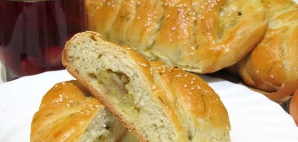 Рулет с картофелем