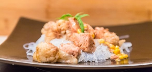 Фунчоза с куриным филе