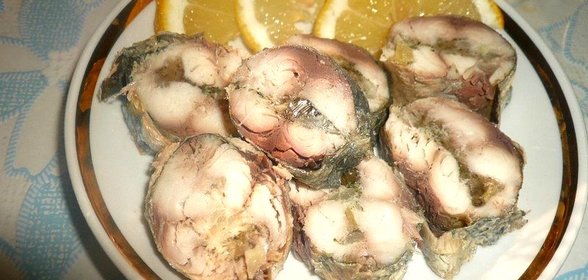 Скумбрия с желатином