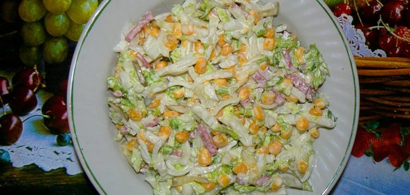Салат из китайской капусты