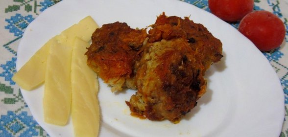 Свиные тефтели с рисом