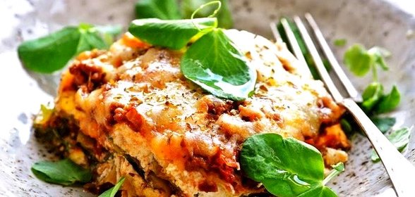 Капустная лазанья с фаршем