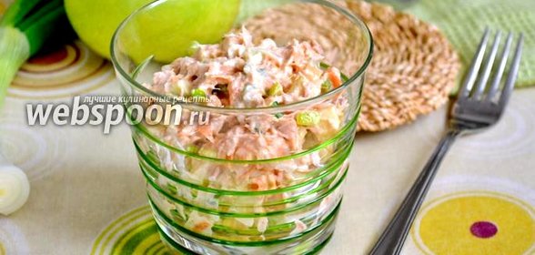 Американский салат с тунцом