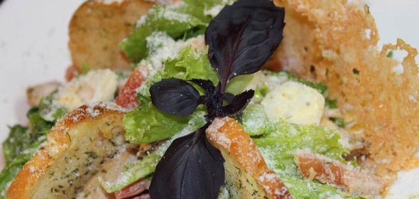 Блины с ветчиной и сыром