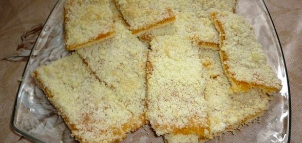 Песочное пирожное с конфитюром по‑французски