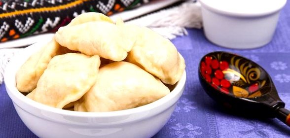 Вареники на пару с творогом