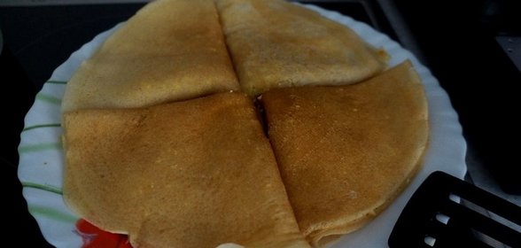 Блины на сыворотке без яиц