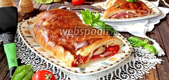 Пицца в рулете