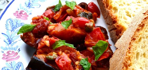 Баклажаны в микроволновке