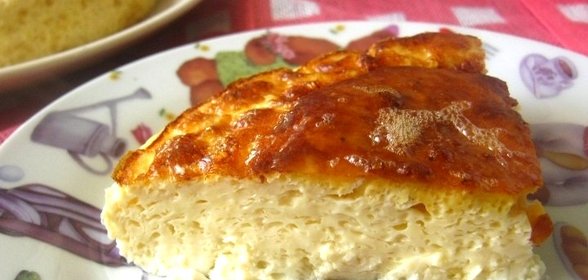 Омлет с сыром в духовке