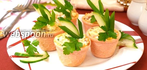 Тарталетки с горбушей