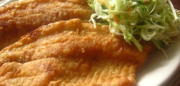Жареная рыба Золотая