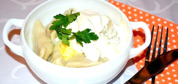 Вареники с курицей