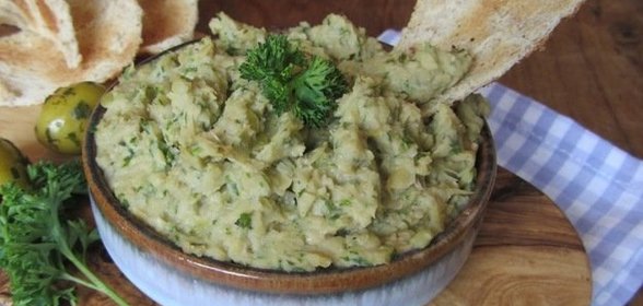 Паштет из трески с оливками
