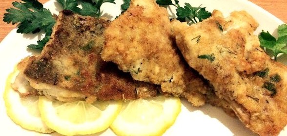 Минтай в кляре