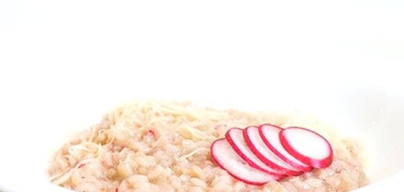 Ризотто с редисом