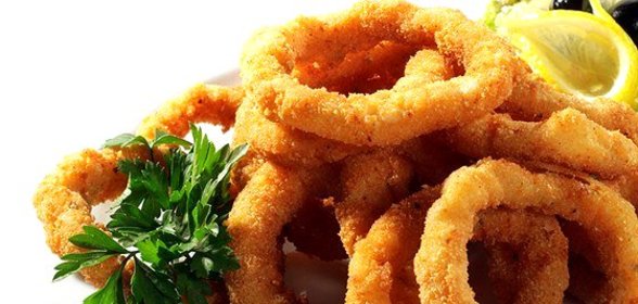 Кальмары жареные
