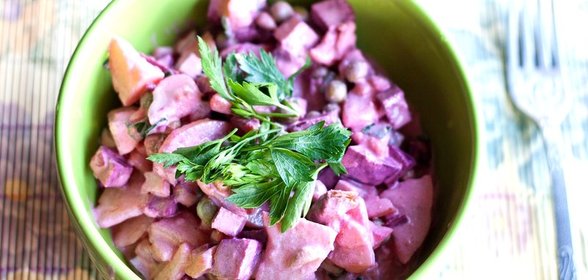 Салат Лесная красавица