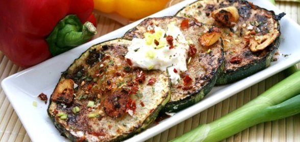 Жареные цукини с орегано и чесноком