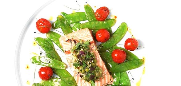 Форель в соляной шубе