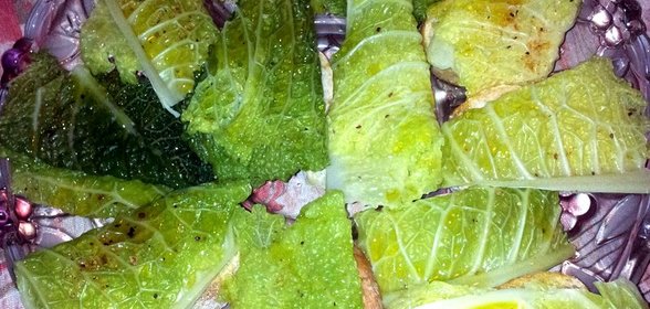 Феттунты с савойской капустой