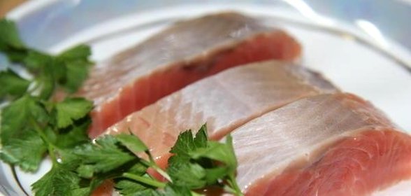 Слабосоленая горбуша