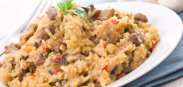 Ризотто с курицей