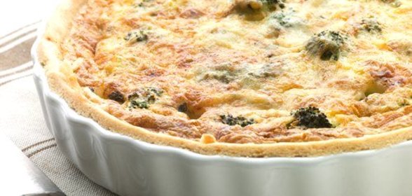 Запеканка с брокколи и цветной капустой