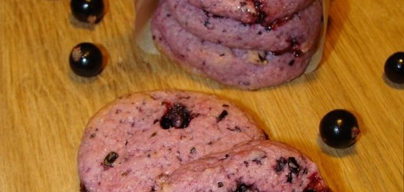 Черносмородиновое печенье