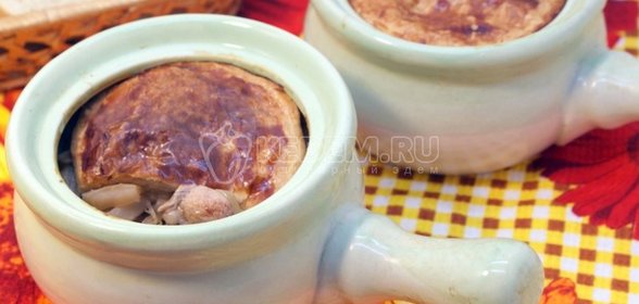 Жаркое в горшочках