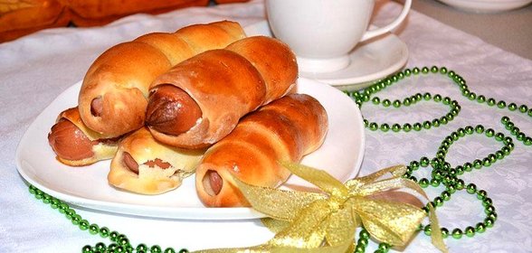 Сосиска в тесте быстро