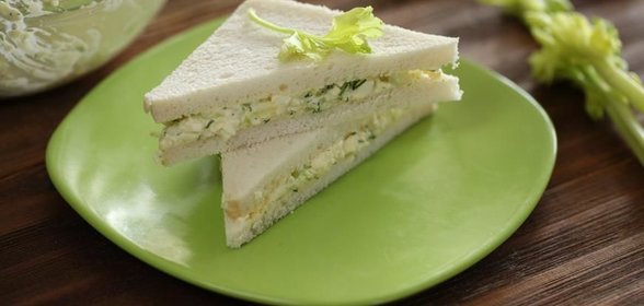 Сэндвичи с яичным салатом