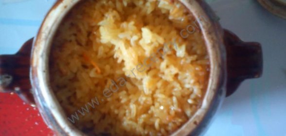 Плов в горшочке в духовке с курицей