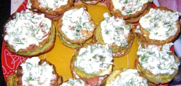 Кабачки-башенки