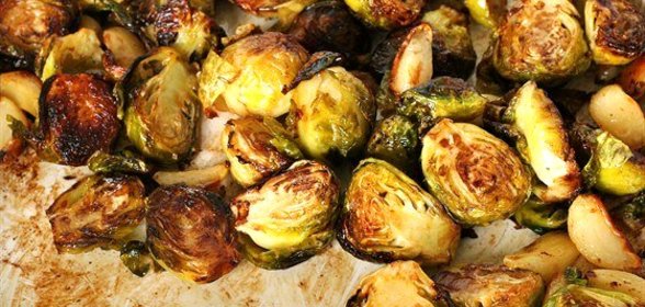 Карамелизованная брюссельская капуста