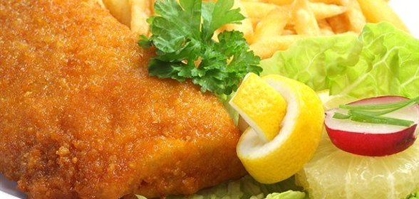 Курица с сыром в хрустящей панировке