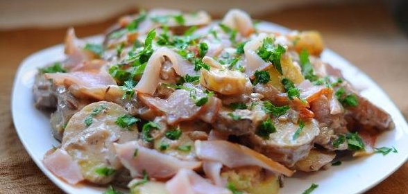 Немецкий картофельный салат