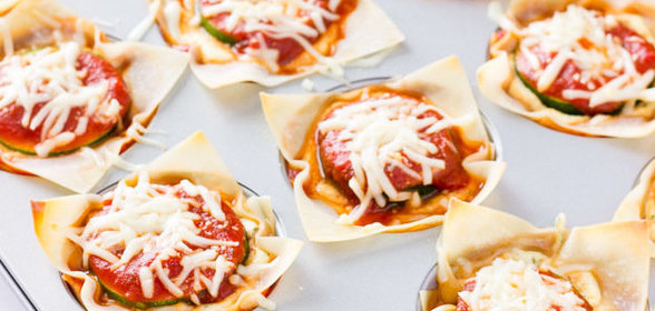 Тарталетки с цукини