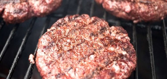 Котлеты для бургеров на гриле